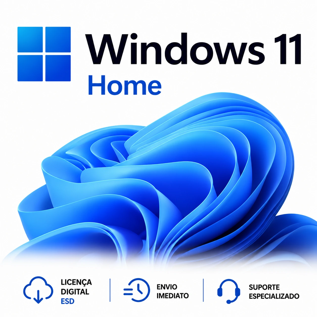 Microsoft Windows 11 Home – Licença Digital para 1 PC