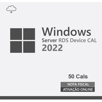 Windows Server 2022 CAL – 50 Usuários